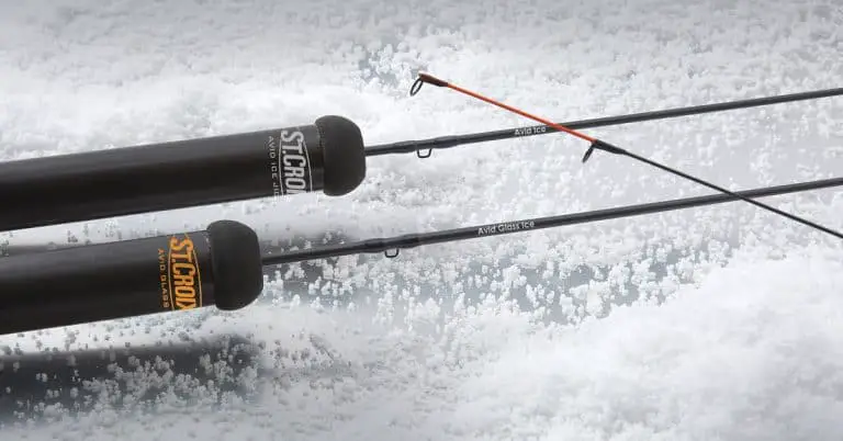 Ice Hunter lightweight Ice fishing rod 66/71/76/81 cm carbon tip cork handle 