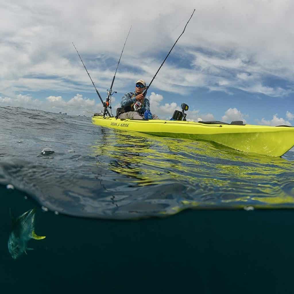 Los mejores kayaks de pesca en el océano