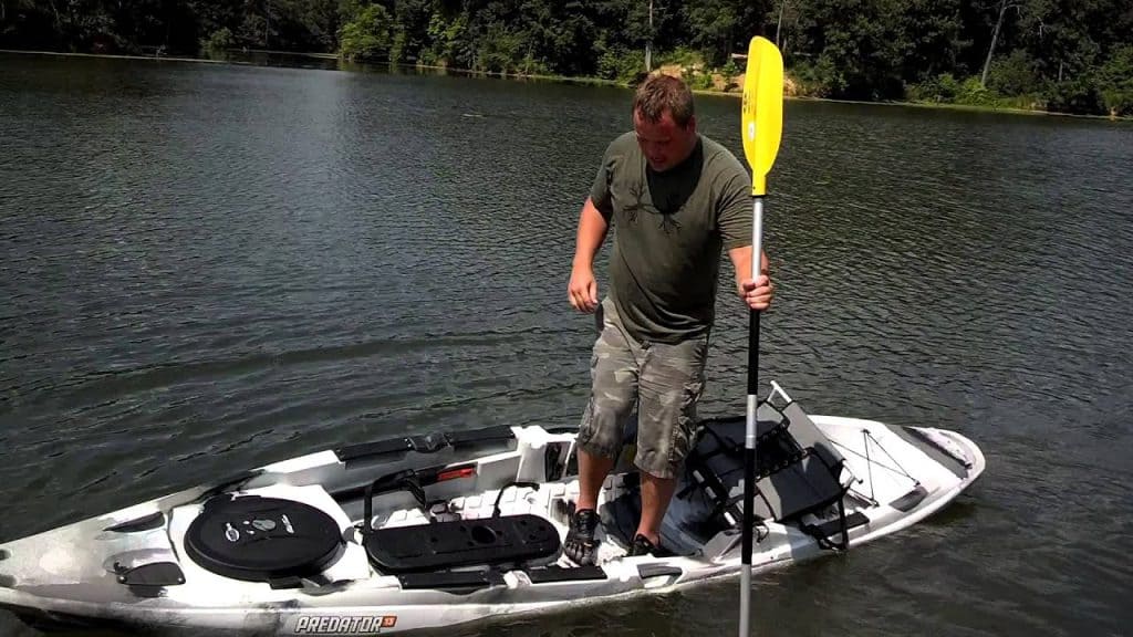Los mejores kayaks de pesca de pie