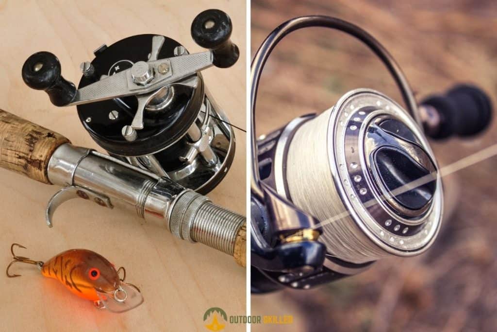 baitcaster vs spinning reel to show how can baitcasters cast further 