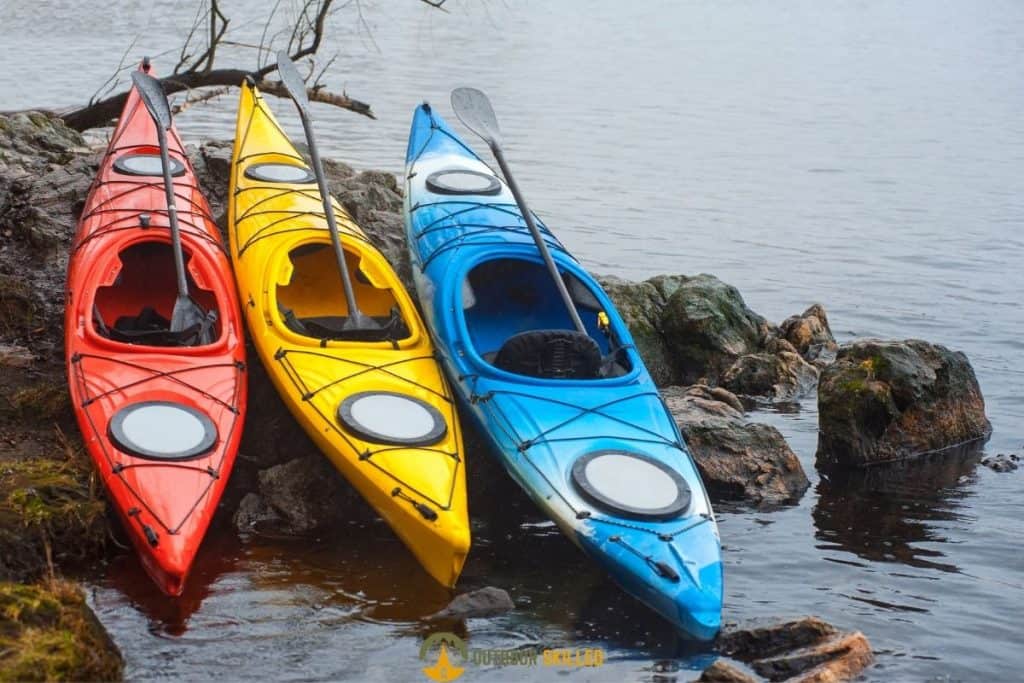 colorful kayaks to test how durable are fiberglass kayaks