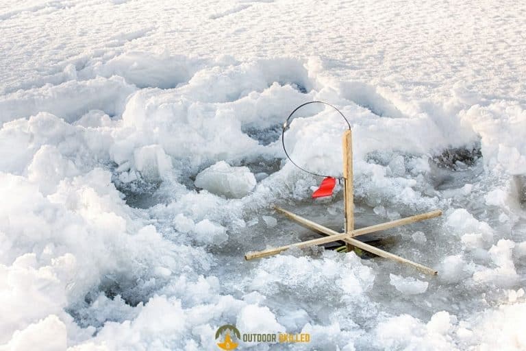 A Beginner’s Guide to Tip-Up Ice Fishing & 7 Pro Tips To Level Up!