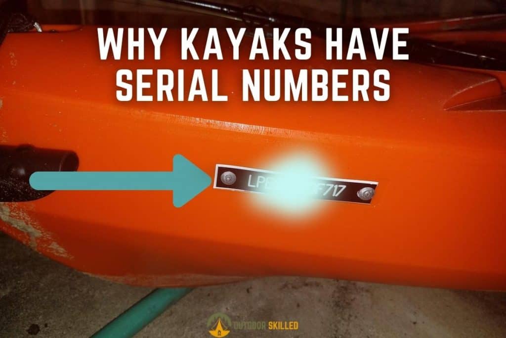 Hull Identification Number to show why do Kayaks have serial numbers