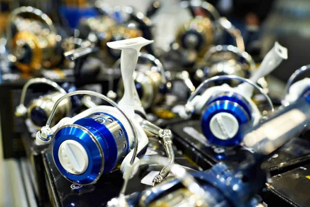 spinning reels in store to showcase the best trout spinning reels