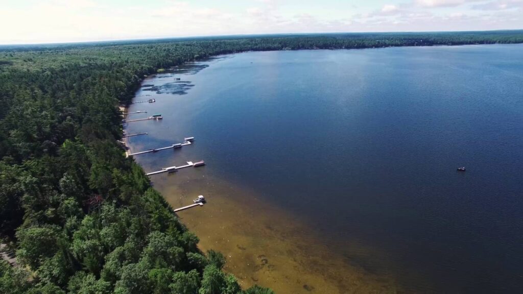 Big Saint Germain Lake is one of the best muskie lakes in Wisconsin 