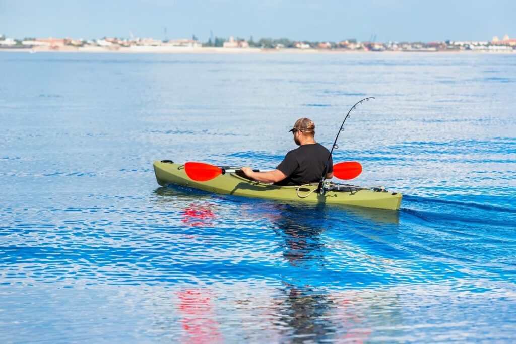 fishing kayak in see to explain does fishing kayak color matter