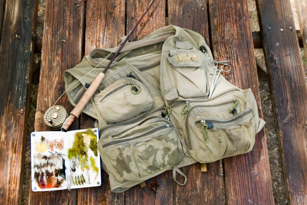 a photo of fishing gear to show the best luxury fishing gifts