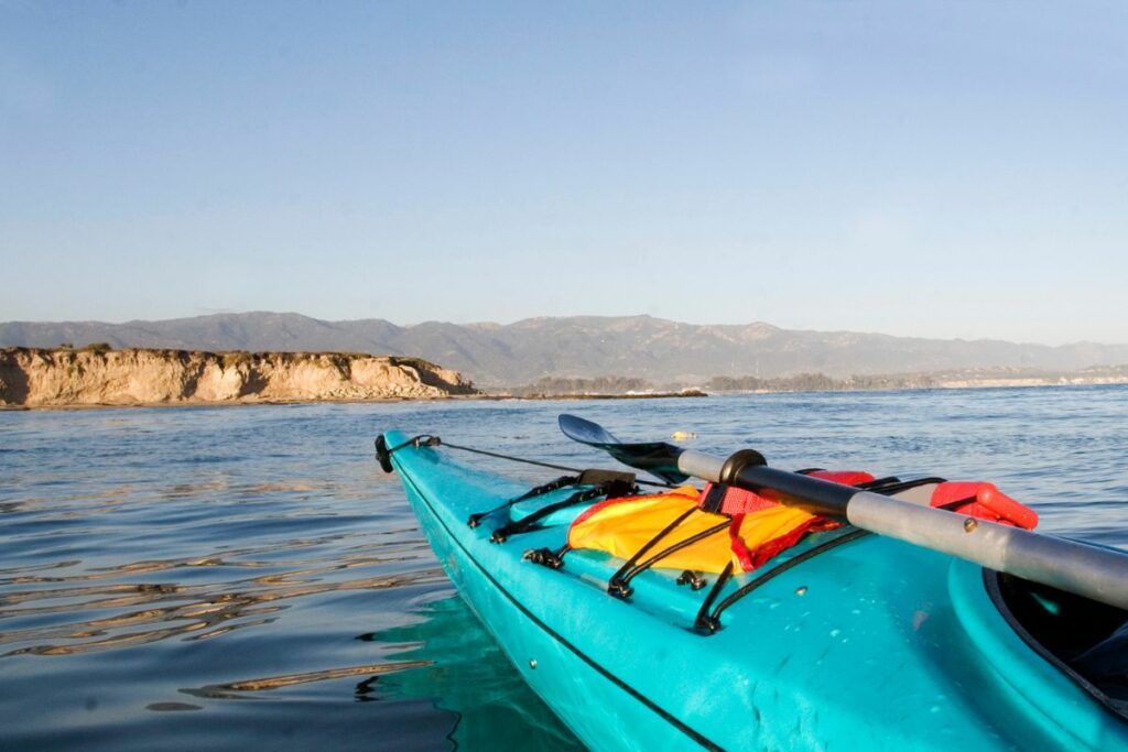 a photo of an ocean kayak to show can you use a regular kayak in the ocean